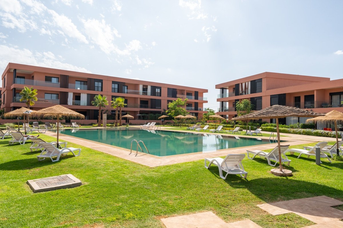 Noria Resort élégant 2 chambres vue piscine - Photo 37
