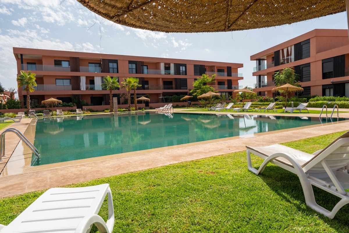 Noria Resort élégant 2 chambres vue piscine - Photo 33