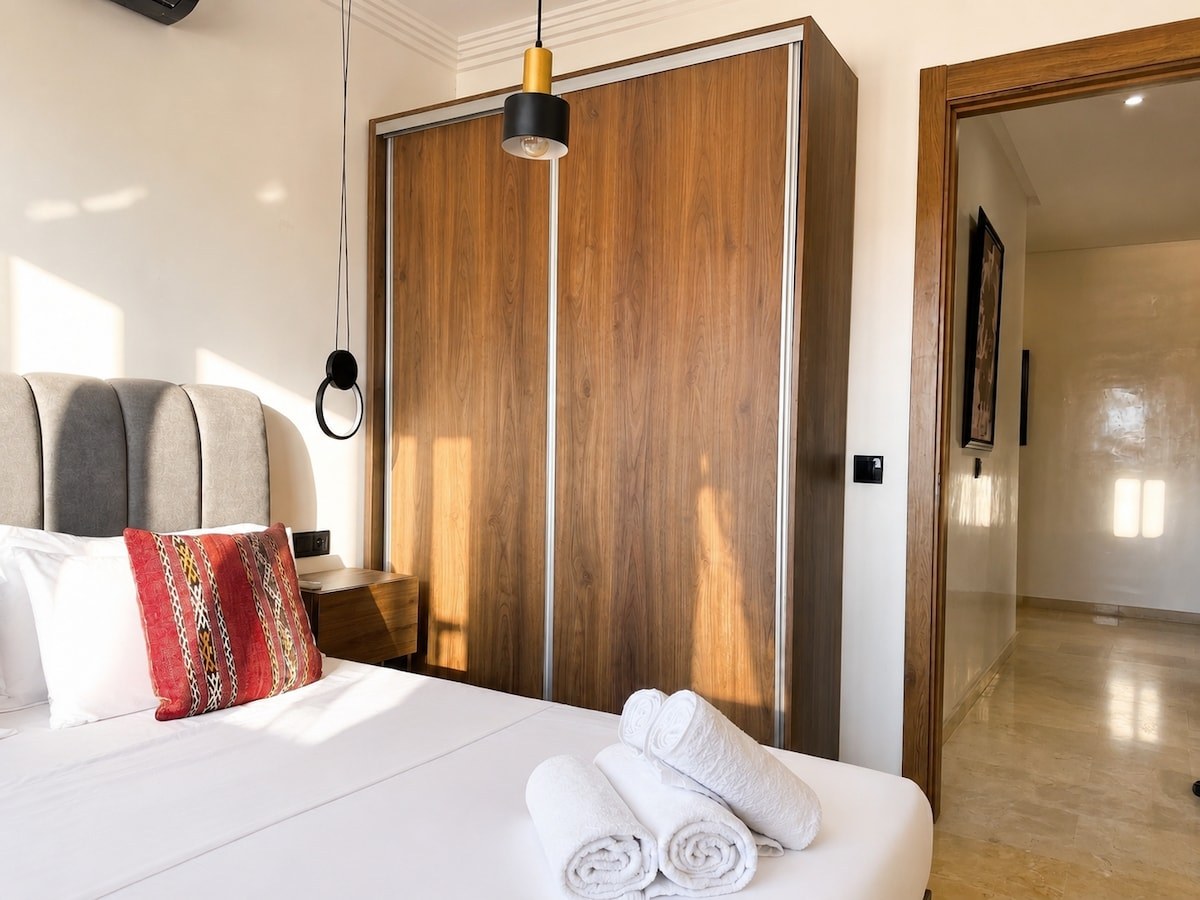Appt Chic 2BR + 4 Piscines Parking | Proche Gueliz - Photo 41