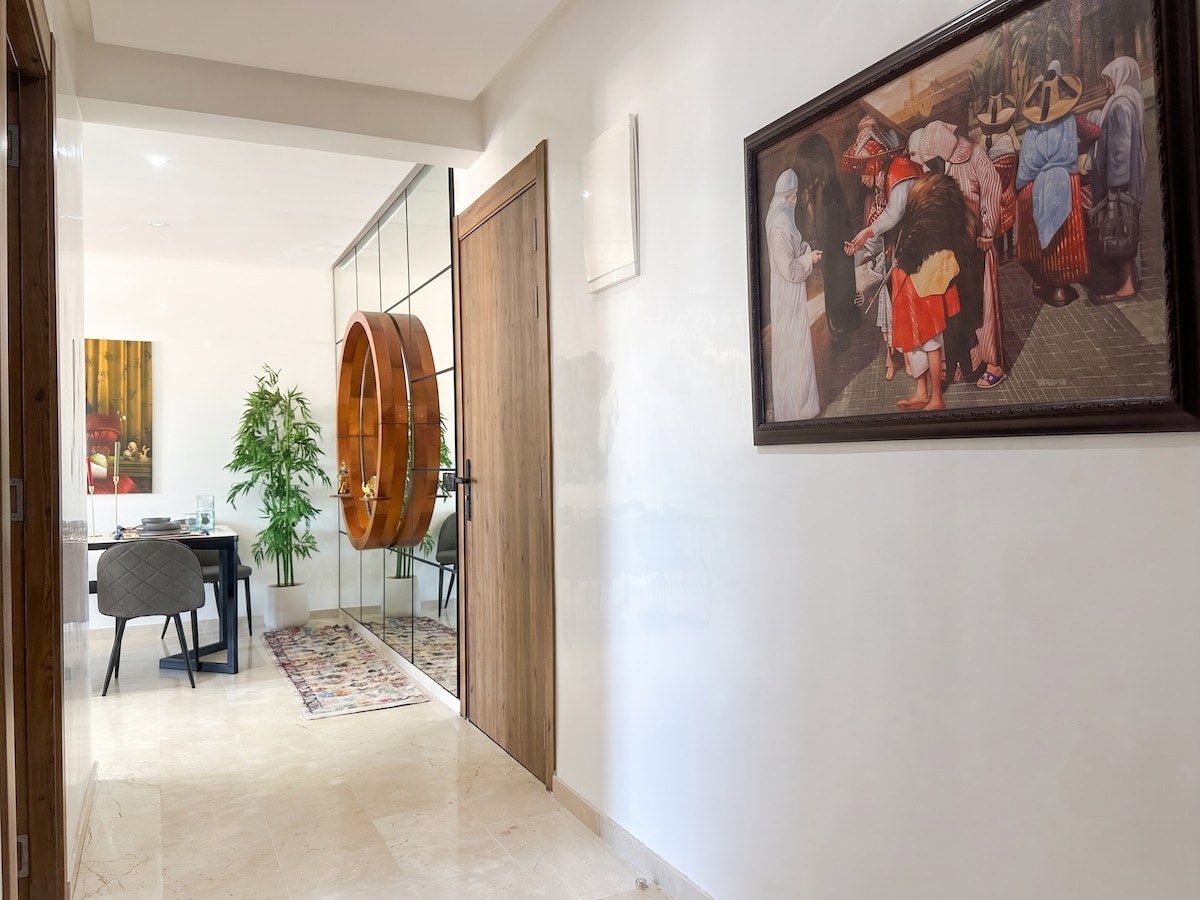 Appt Chic 2BR + 4 Piscines Parking | Proche Gueliz - Photo 52