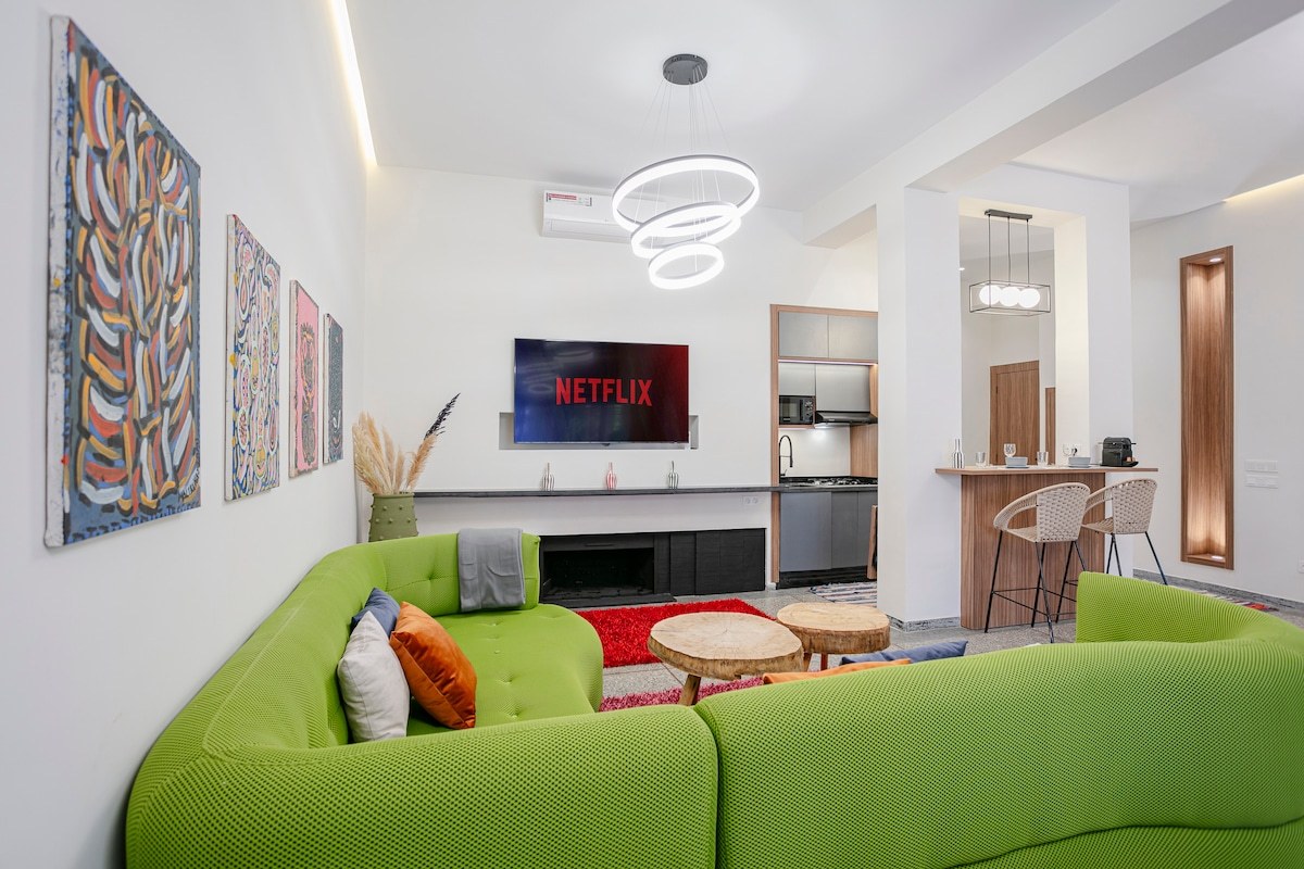 Loft atypique avec climatisation | 2 chambres au centre de Gueliz - Photo 14