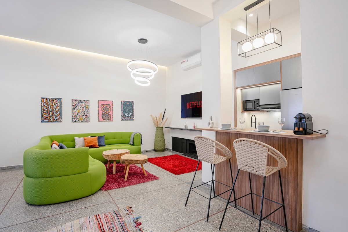 Loft atypique avec climatisation | 2 chambres au centre de Gueliz - Photo 12