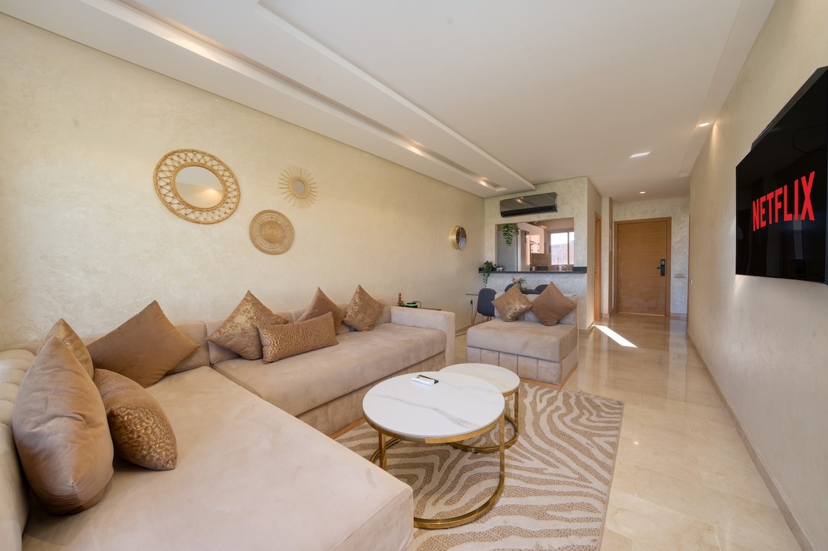 Appt vue golf · terrasse · 2 piscines · 2 Chambres - Photo 10