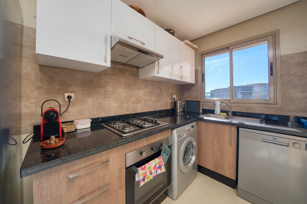 Appt vue golf · terrasse · 2 piscines · 2 Chambres - Photo 12