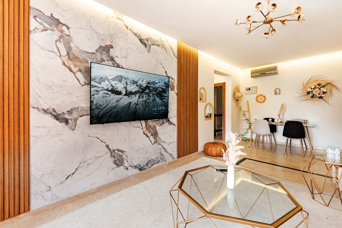 Balcon · Piscine · Parking · 2 chambres · Hivernage - Photo 11
