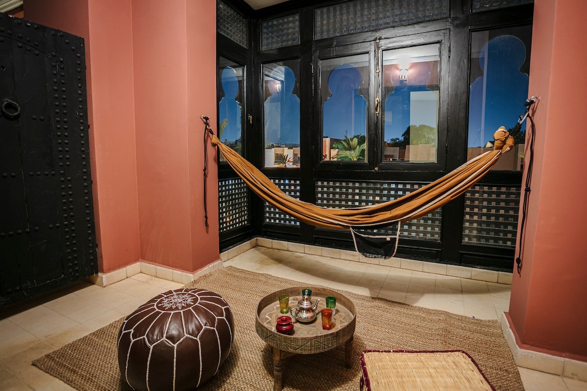 Style riad 120 m² • Piscine • Salle de sport • 2 lits King Size • Gueliz - Photo 29