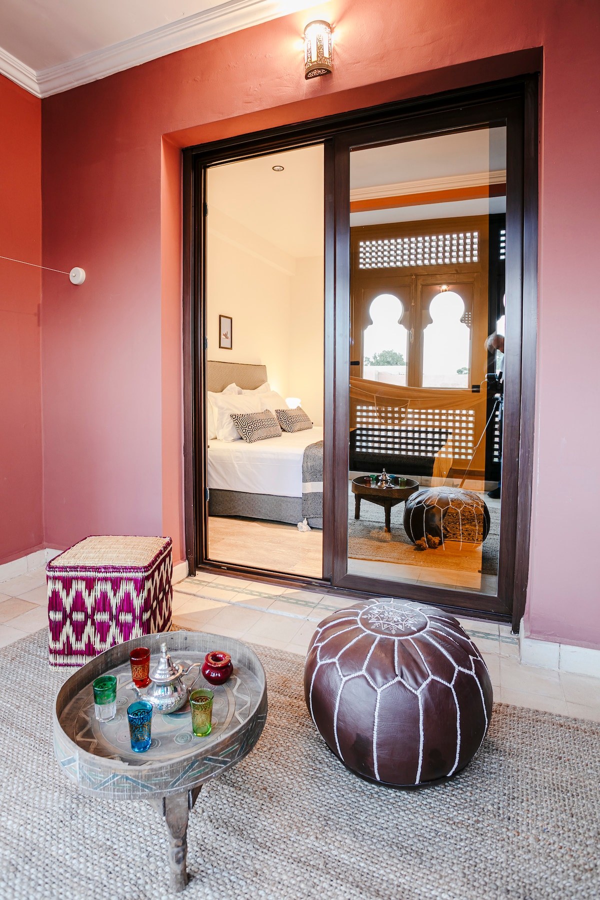 Style riad 120 m² • Piscine • Salle de sport • 2 lits King Size • Gueliz - Photo 10