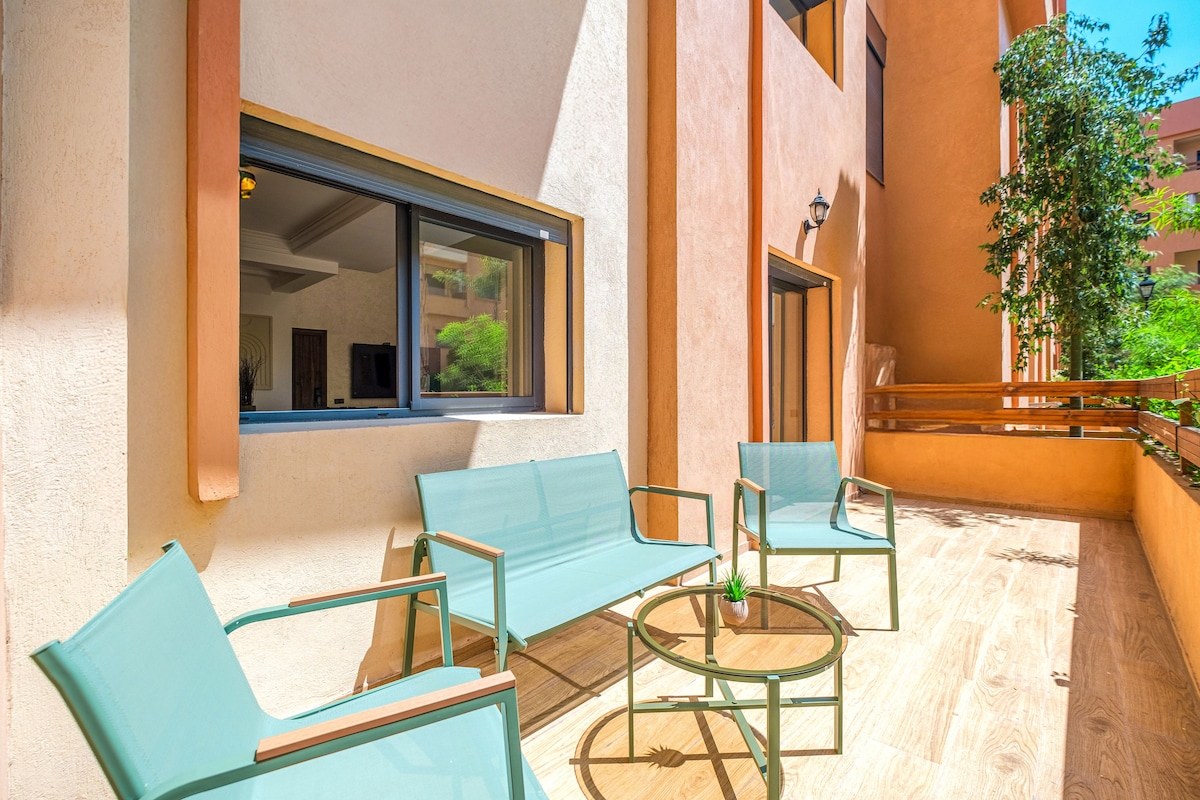 Grand Duplex 4 Chambres Piscine Parking Menara - Photo 10