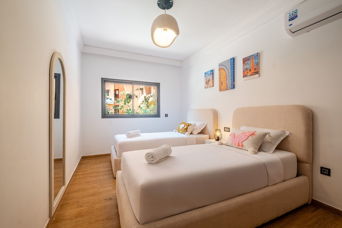 Grand Duplex 4 Chambres Piscine Parking Menara - Photo 22
