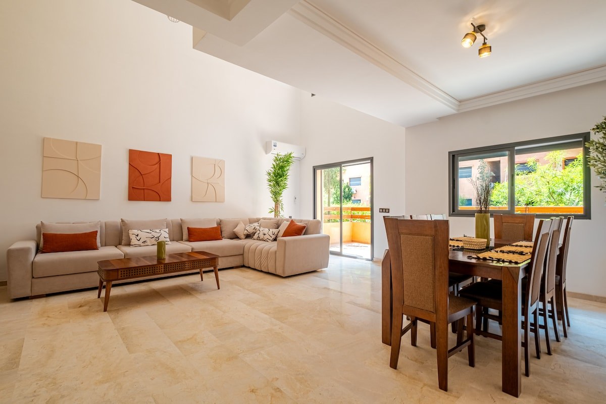 Grand Duplex 4 Chambres Piscine Parking Menara - Photo 13