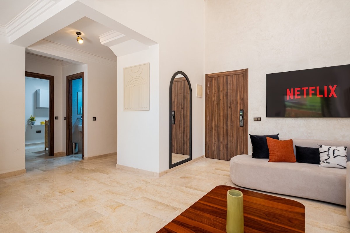 Grand Duplex 4 Chambres Piscine Parking Menara - Photo 15