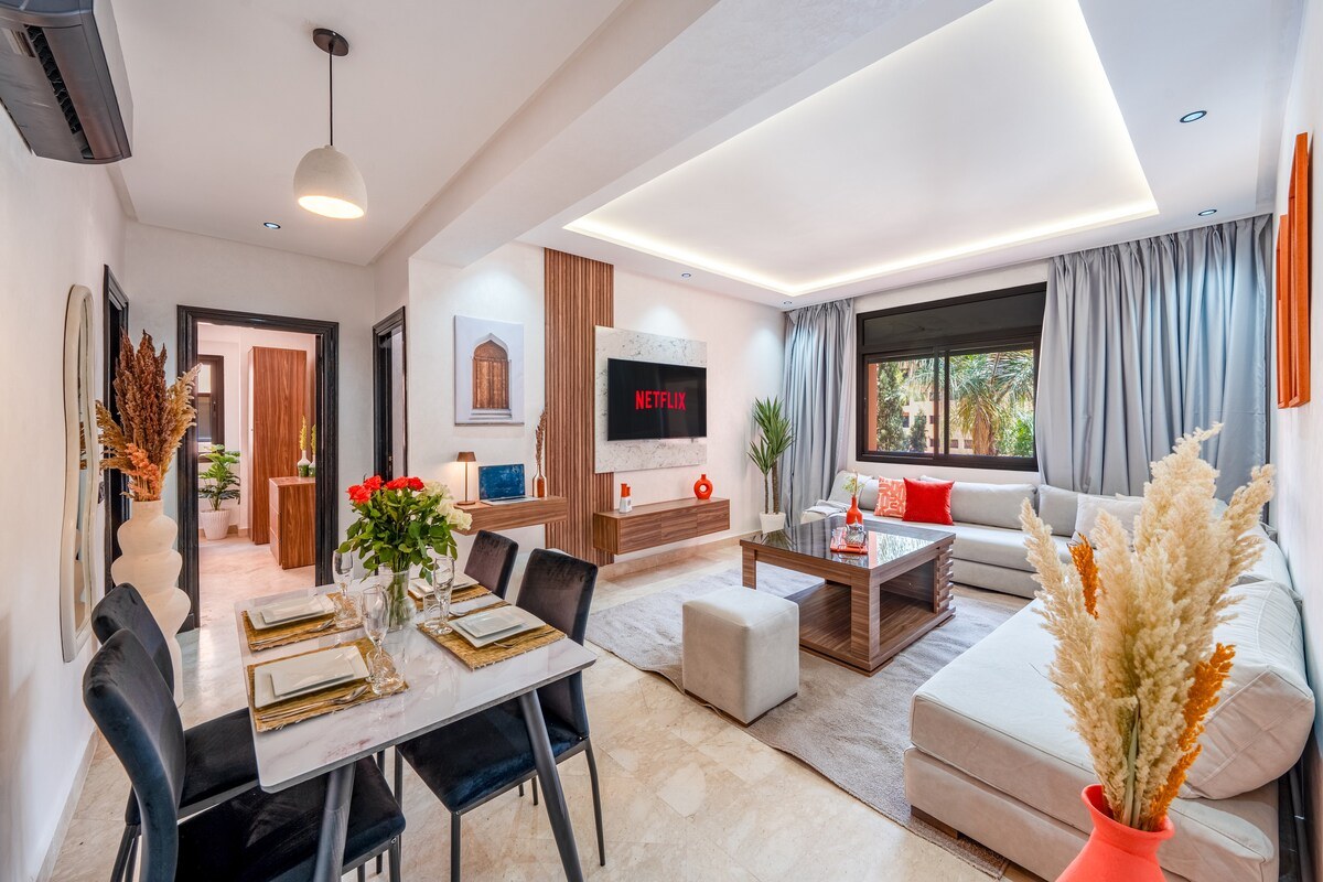 Perle citadine avec terrasse vue piscine - Photo 14