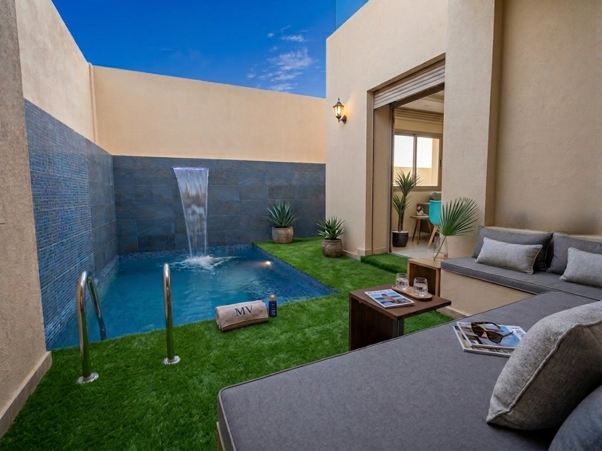 Villa avec piscine privée • Jardin • Parking gratuit - Photo 8