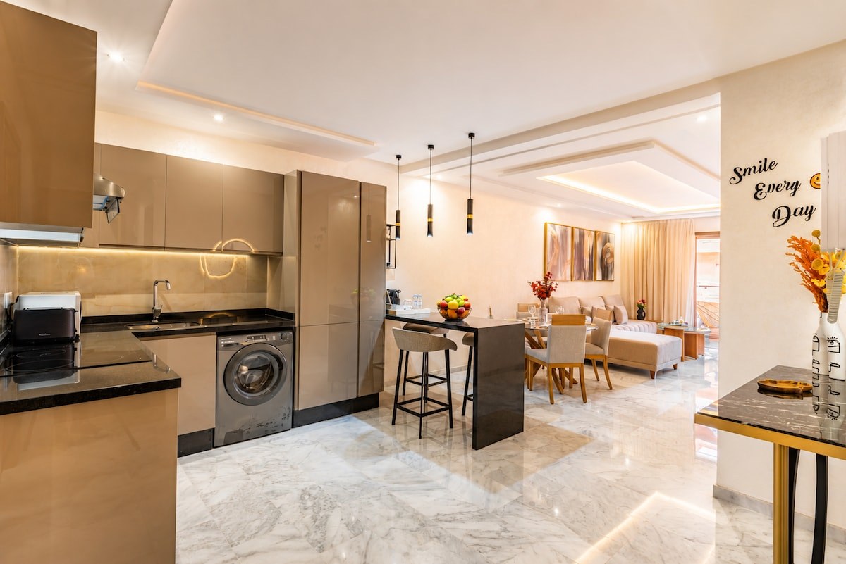Appartement Luxe hyper centre Gueliz avec parking - Photo 11