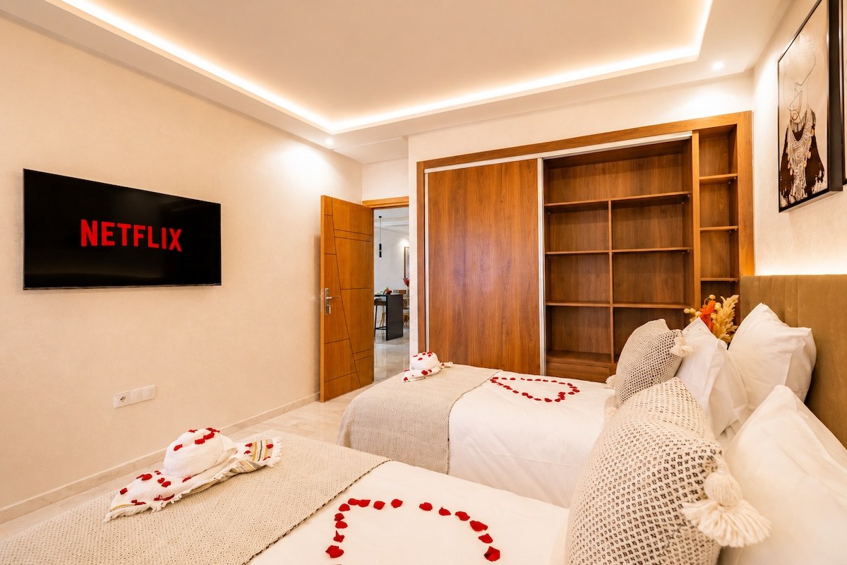 Appartement Luxe hyper centre Gueliz avec parking - Photo 21