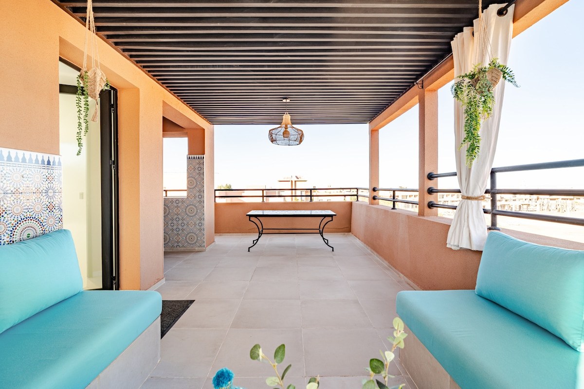 Villa moderne 4 chambres avec piscine et barbecue sur le toit / fibre - Photo 44