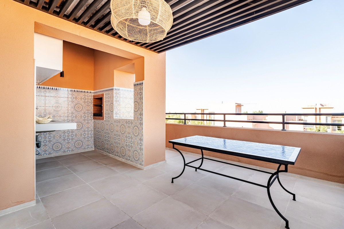 Villa moderne 4 chambres avec piscine et barbecue sur le toit / fibre - Photo 13