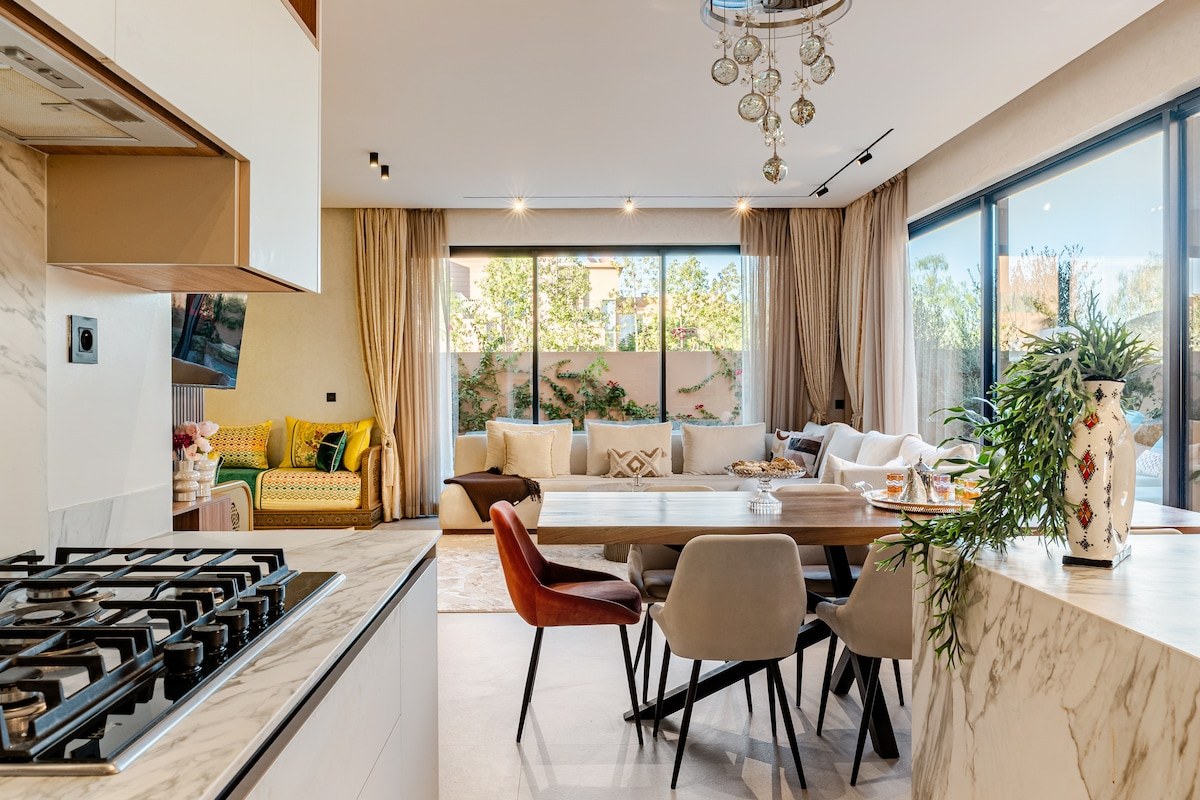 Villa moderne 4 chambres avec piscine et barbecue sur le toit / fibre - Photo 19