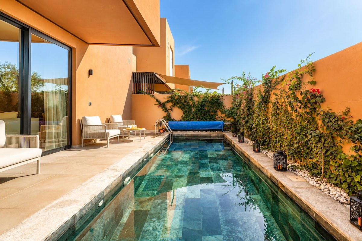Villa moderne 4 chambres avec piscine et barbecue sur le toit / fibre - Photo 14