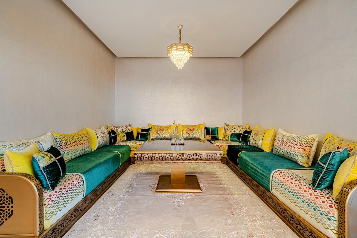 Villa moderne 4 chambres avec piscine et barbecue sur le toit / fibre - Photo 16
