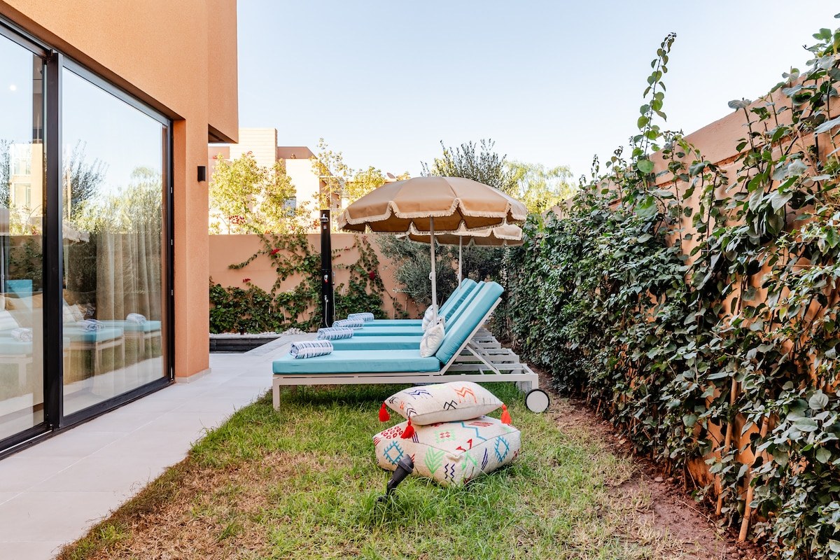 Villa moderne 4 chambres avec piscine et barbecue sur le toit / fibre - Photo 40