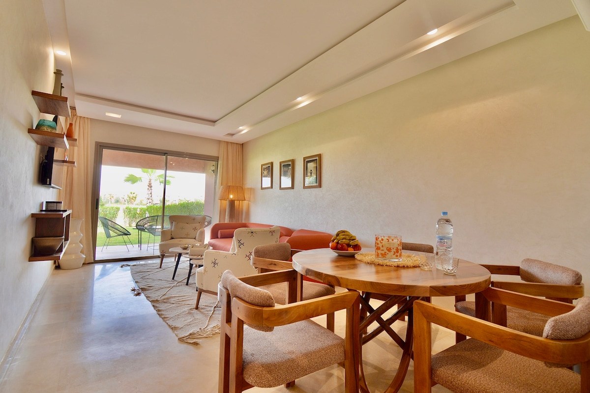 Appartement RDJ - Golf, piscine, restaurants - Photo 15
