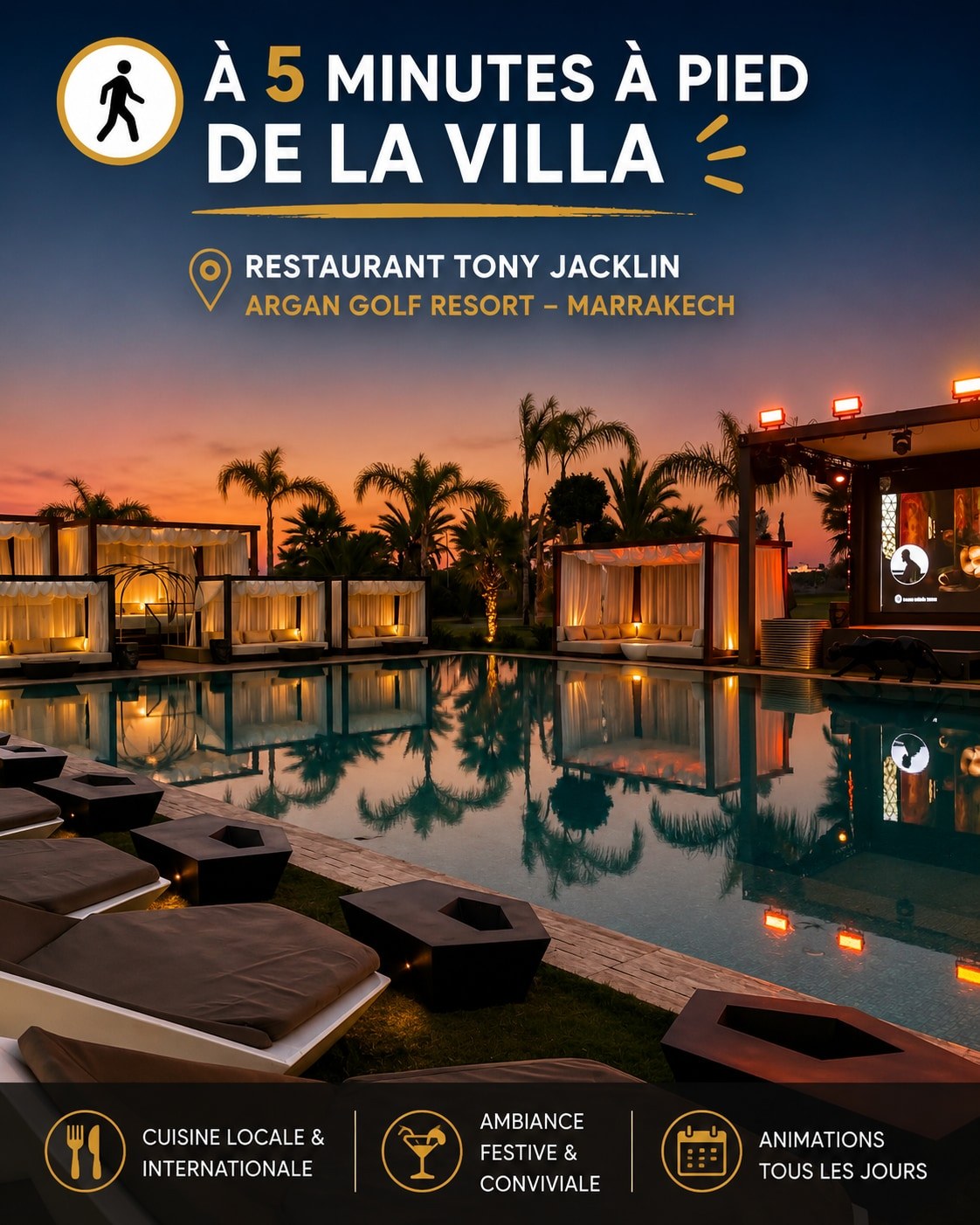 Villa Marrakech Piscine & Hammam – Golf Argan - Photo 73