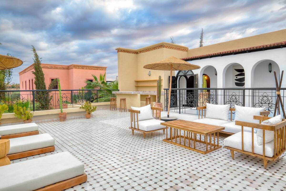 Somptueuse Villa Riad Piscine chauffée Palmeraie - Photo 48