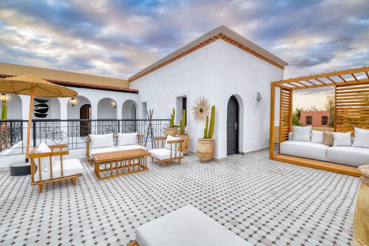 Somptueuse Villa Riad Piscine chauffée Palmeraie - Photo 46