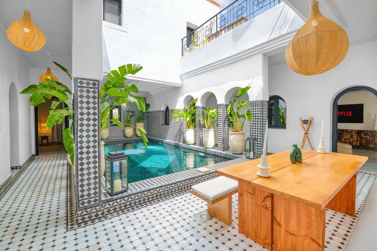 Somptueuse Villa Riad Piscine chauffée Palmeraie - Photo 19