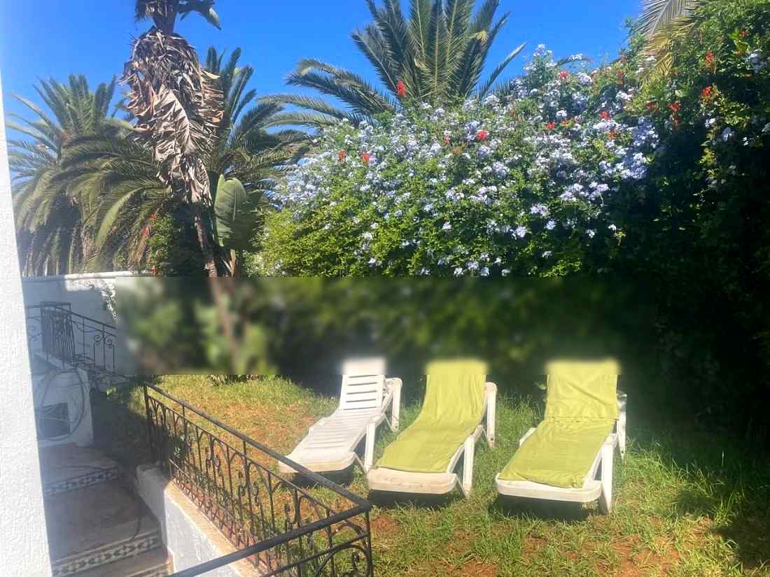 Appartement de vacances à louer à Plage rose marée. Surface totale 150 m². Belle terrasse et jardin - Photo 2