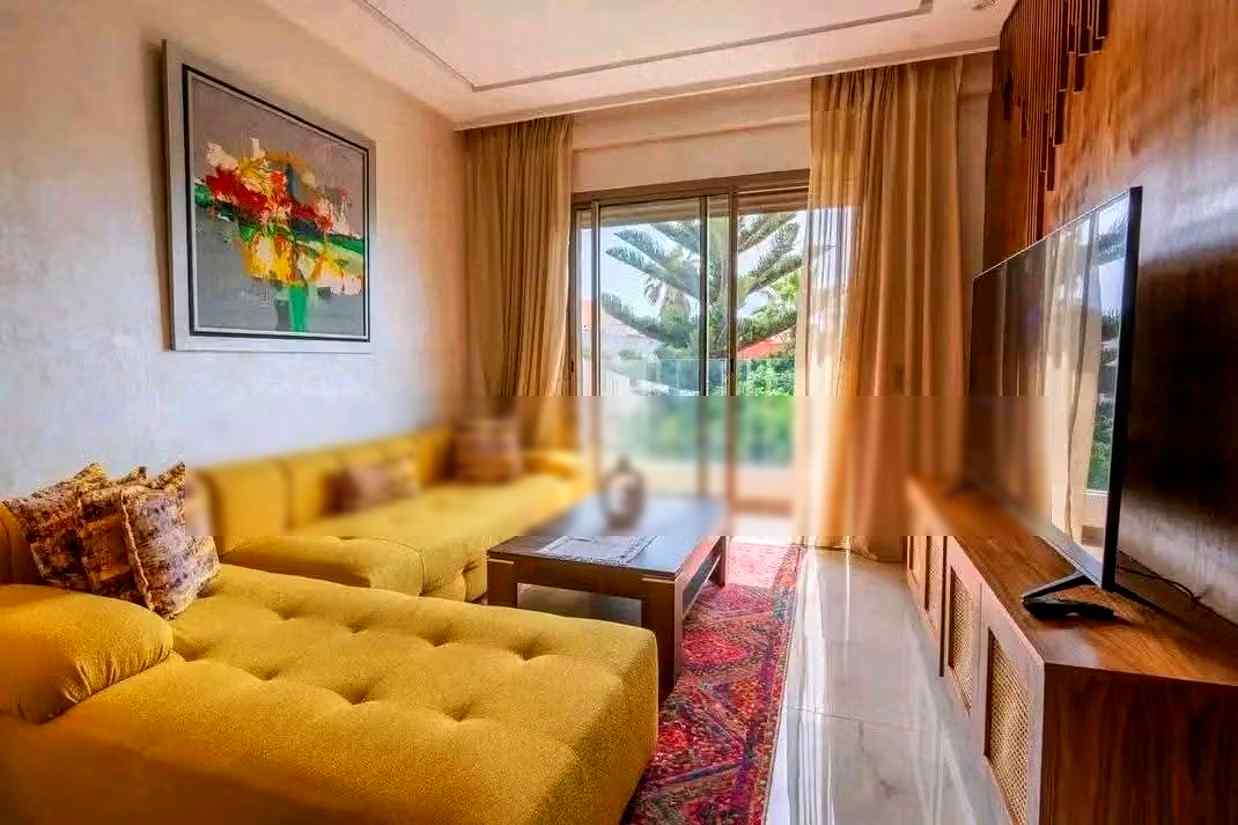 Location saisonnière villa de luxe à Douar Laarab. 2 chambres agréables. Avec ascenseur et espace vert - Photo 10