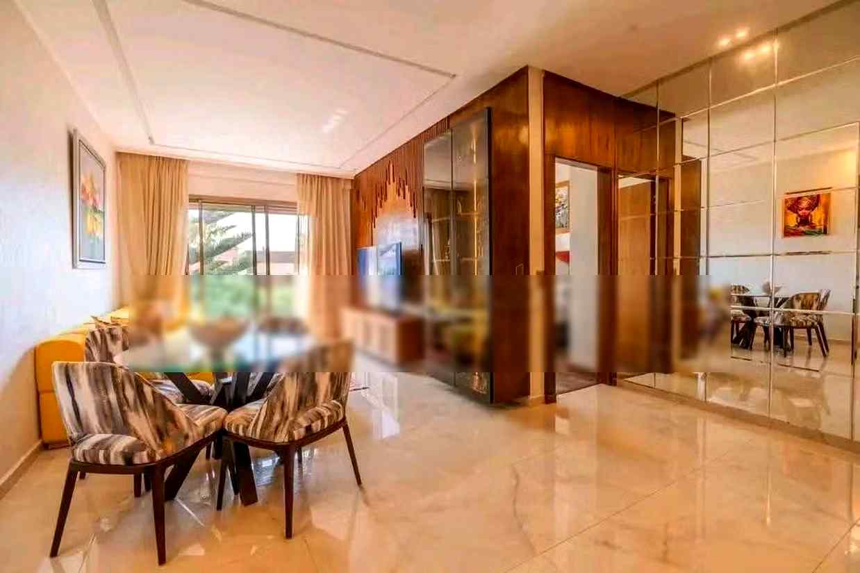 Location saisonnière villa de luxe à Douar Laarab. 2 chambres agréables. Avec ascenseur et espace vert - Photo 8