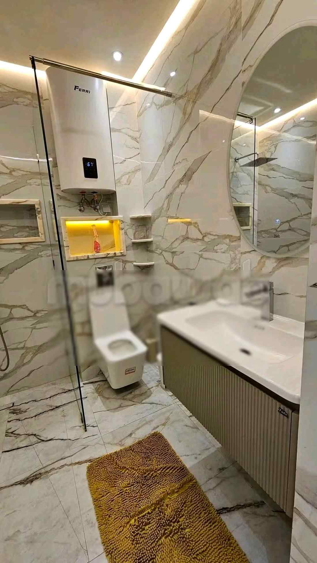 Location saisonnière villa de luxe à Douar Laarab. 2 chambres agréables. Avec ascenseur et espace vert - Photo 5