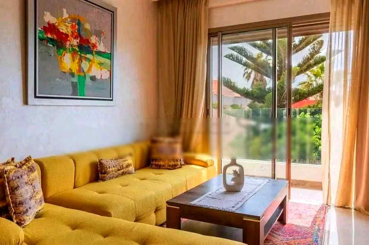 Location saisonnière villa de luxe à Douar Laarab. 2 chambres agréables. Avec ascenseur et espace vert - Photo 7