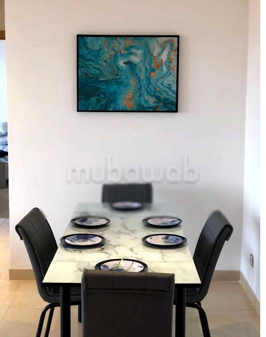 Location saisonnière à Haut Agdal. Surface totale 70 m². Salon Marocain et antenne parabolique - Photo 3