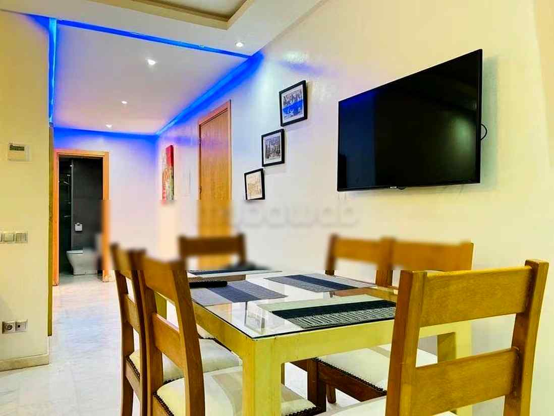 Appartements à louer à Guéliz. 2 pièces confortables. Salon Marocain et antenne parabolique - Photo 5