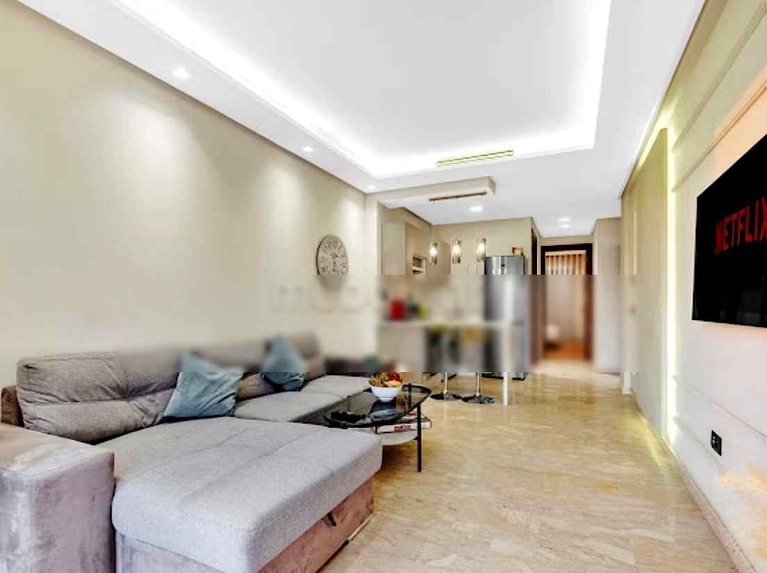 Appartements à louer à Plateau Al Batha. 2 pièces confortables. Chauffage central et porte blindée - Photo 10