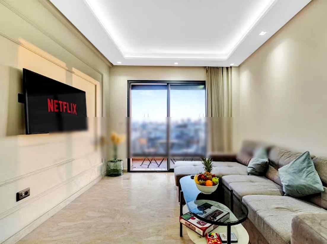 Appartements à louer à Plateau Al Batha. 2 pièces confortables. Chauffage central et porte blindée - Photo 11