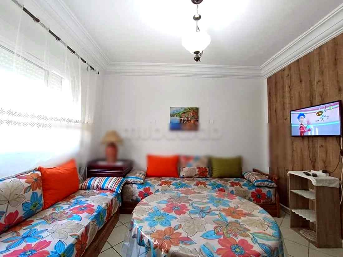 Appartements à louer à Martil. 
Surface totale 60 m². 
Salon Marocain, sécurité - Photo 6