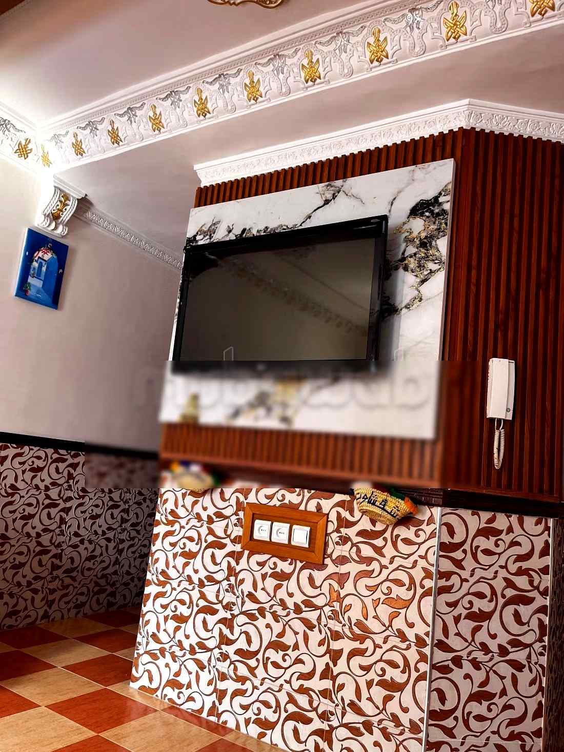 Location d'un appartement à Chefchaouen. Surface de 85 m². Salon Marocain et antenne parabolique - Photo 4