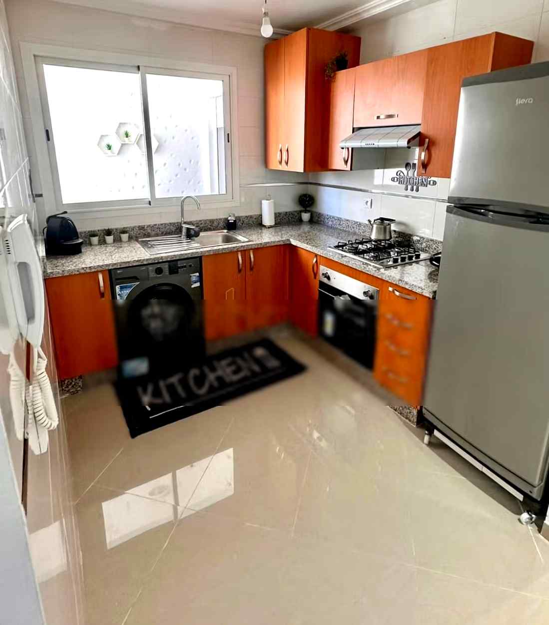 Location d'un appartement à Asilah. 2 pièces. Porte blindée et système de double vitrage - Photo 6