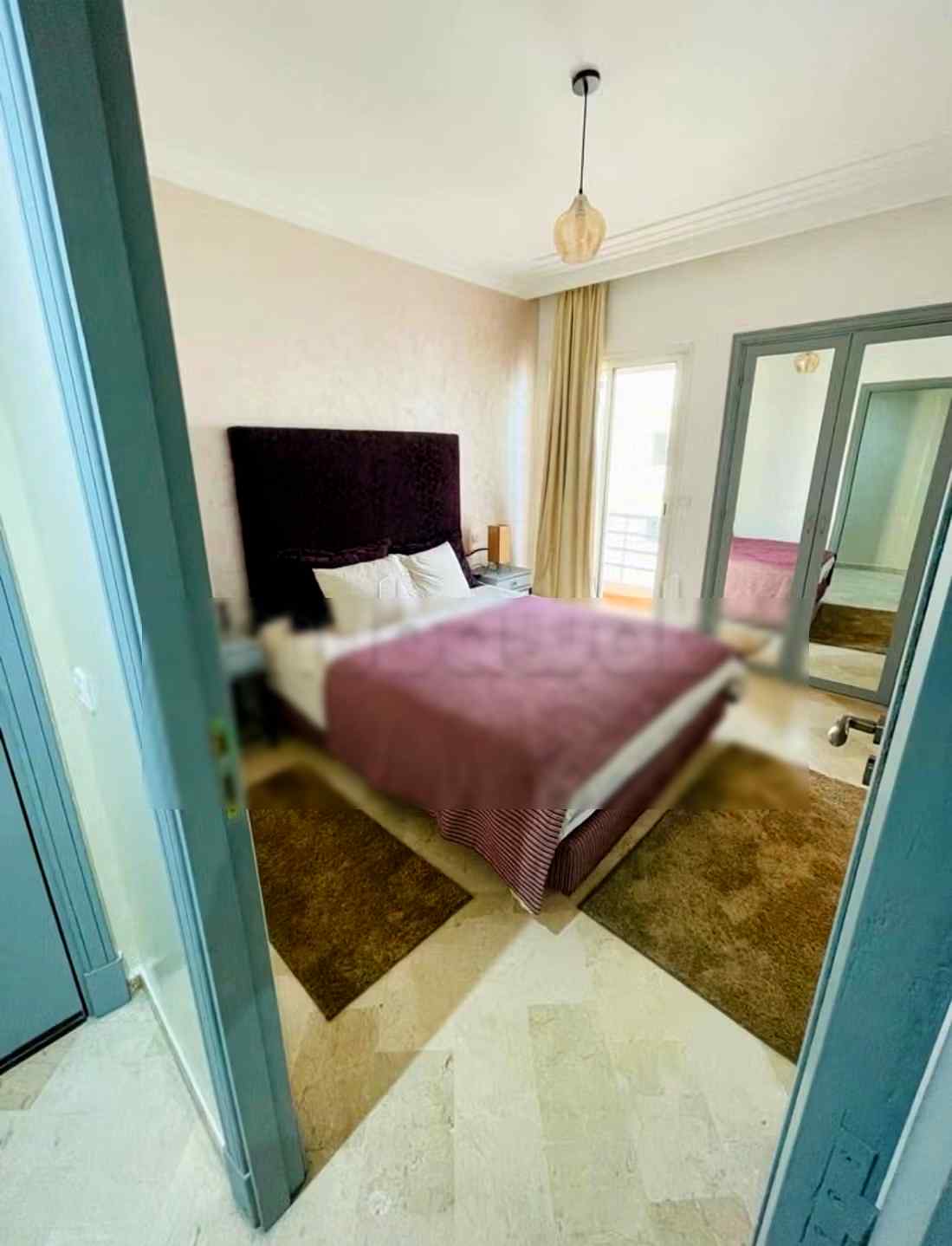 Location saisonnière à Les princesses. 
1 chambre. 
Ascenseur et garage - Photo 4
