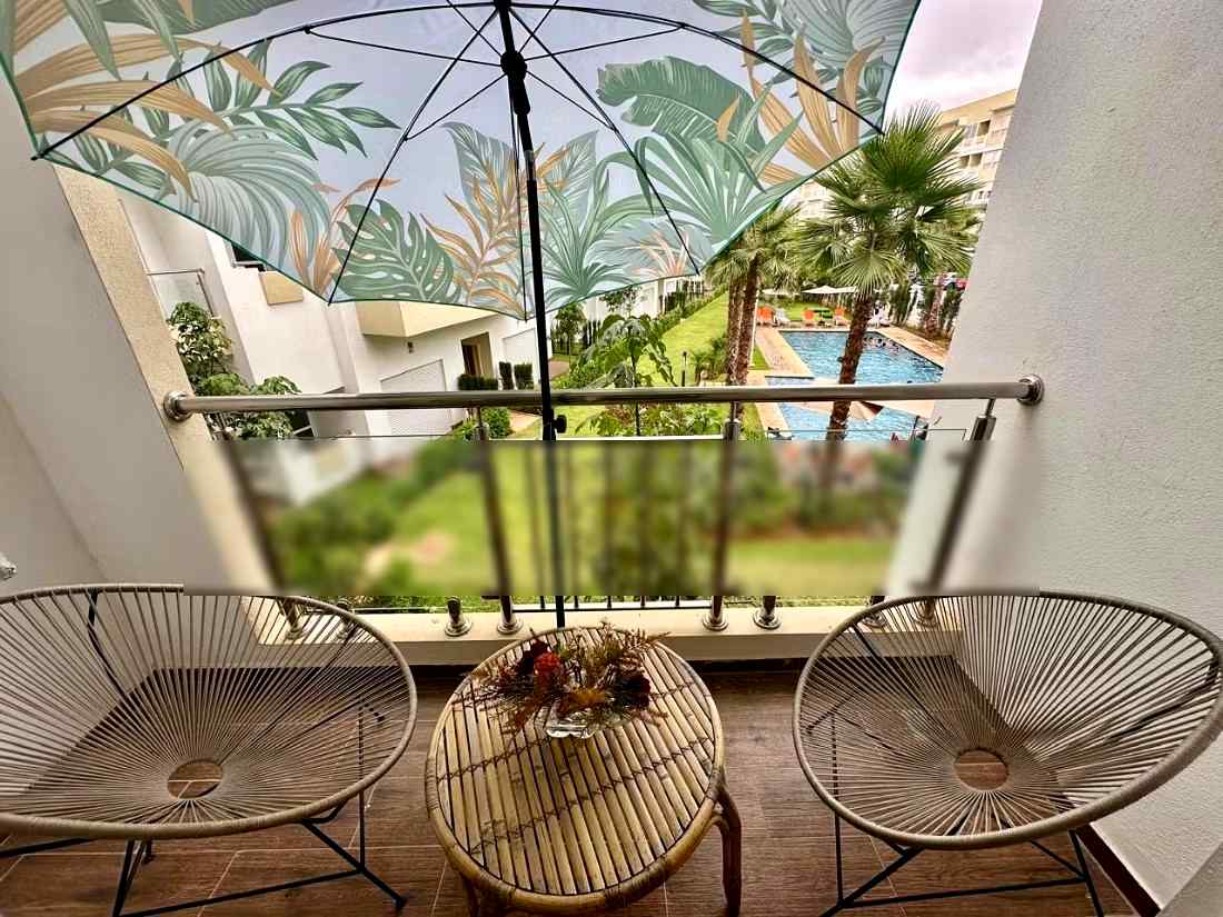 Location d'un appartement à Assanaouber. 
Superficie 74 m². 
Terrasse et ascenseur - Photo 8