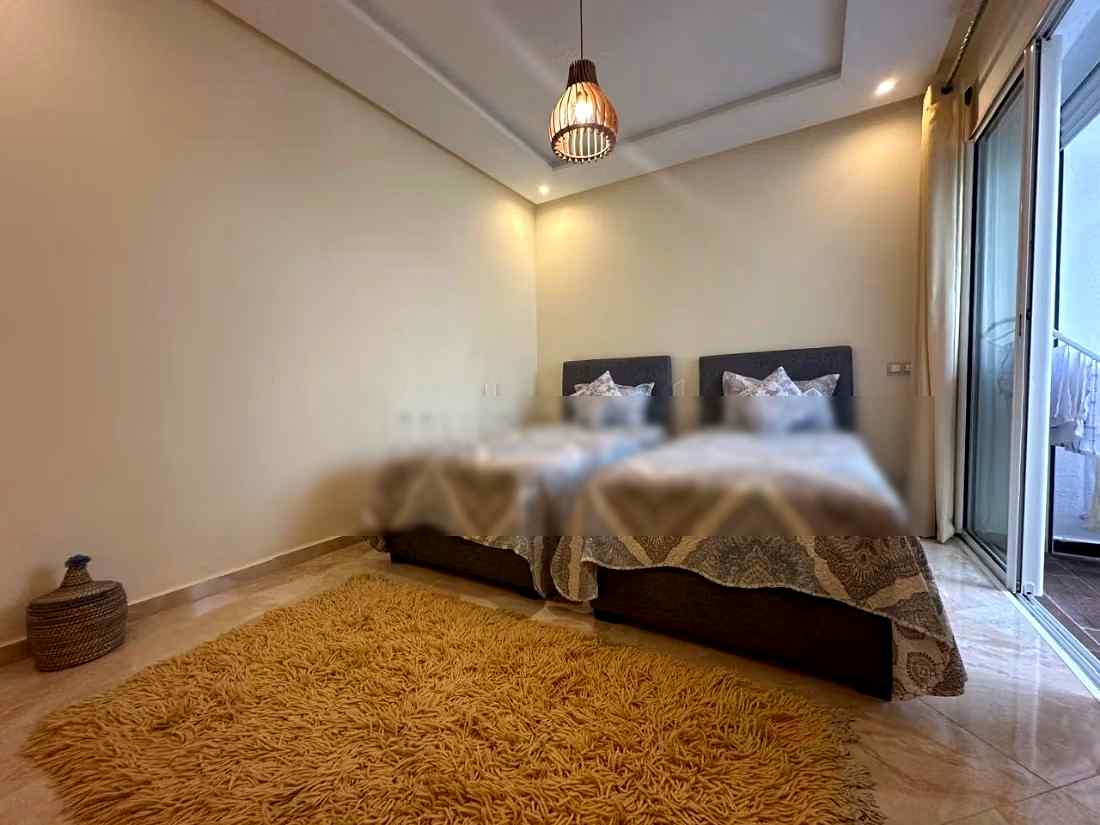 Location d'un appartement à Assanaouber. 
Superficie 74 m². 
Terrasse et ascenseur - Photo 9