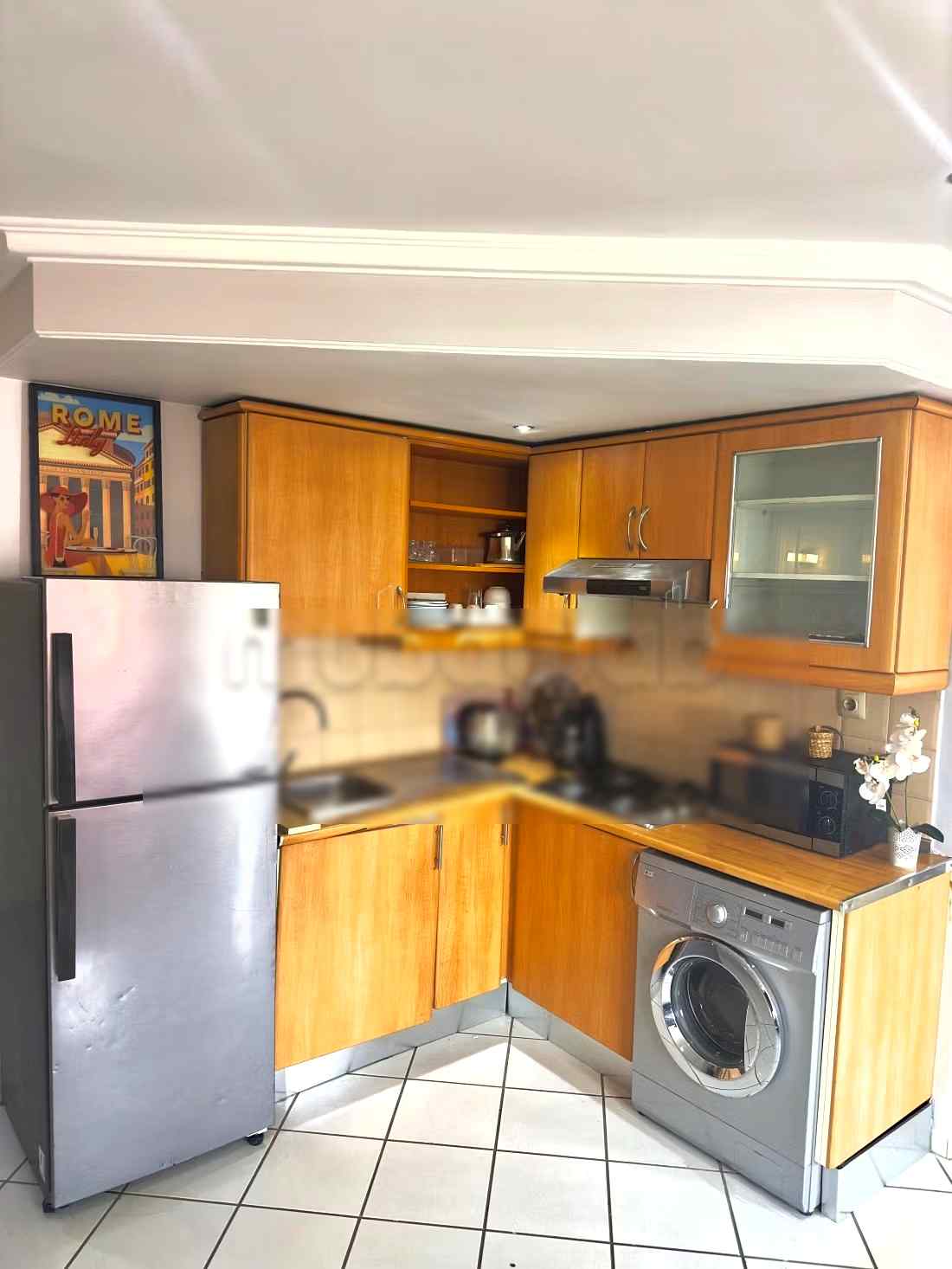 Location d'un appartement à Bourgogne Est. Superficie 55 m². Salon traditionnel marocain, résidence sécurisée - Photo 13
