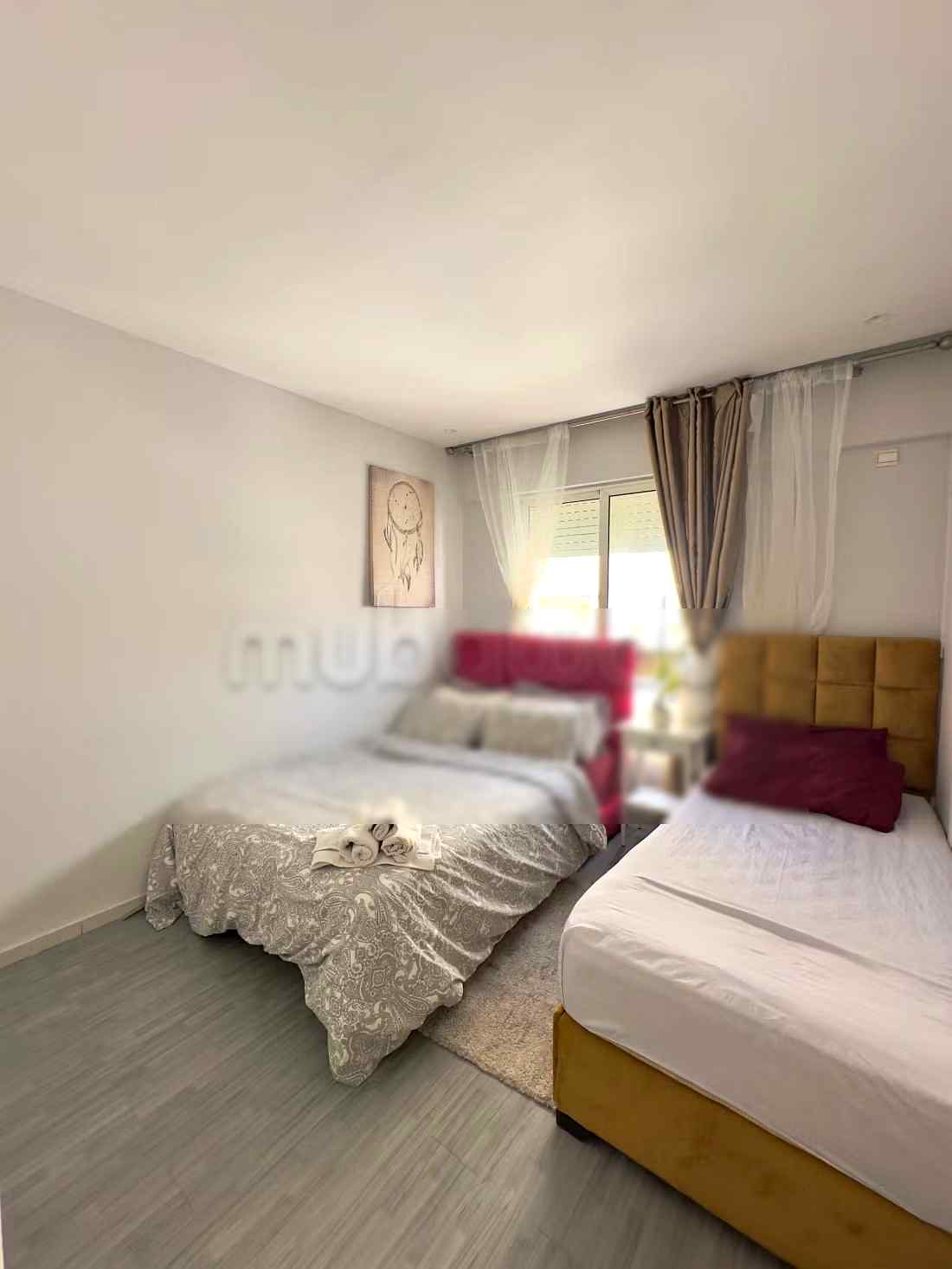 Location d'un appartement à Bourgogne Est. Superficie 55 m². Salon traditionnel marocain, résidence sécurisée - Photo 4