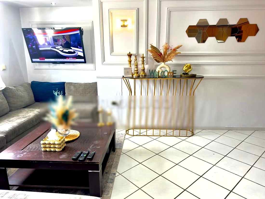 Location d'un appartement à Bourgogne Est. Superficie 55 m². Salon traditionnel marocain, résidence sécurisée - Photo 10