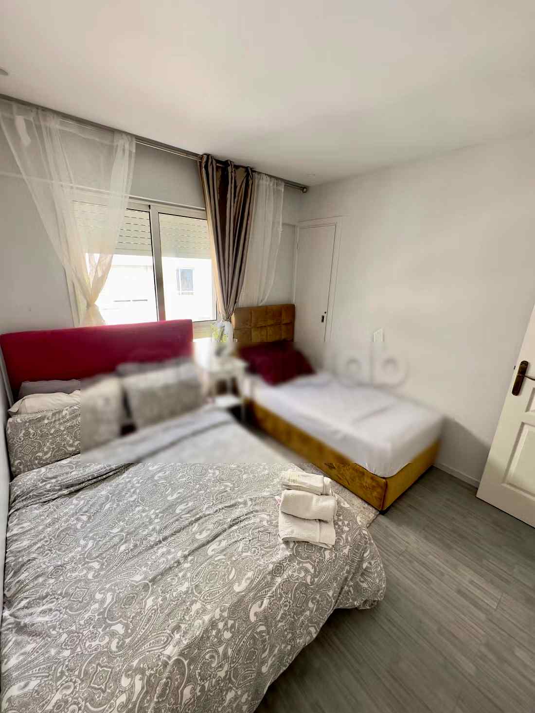 Location d'un appartement à Bourgogne Est. Superficie 55 m². Salon traditionnel marocain, résidence sécurisée - Photo 5
