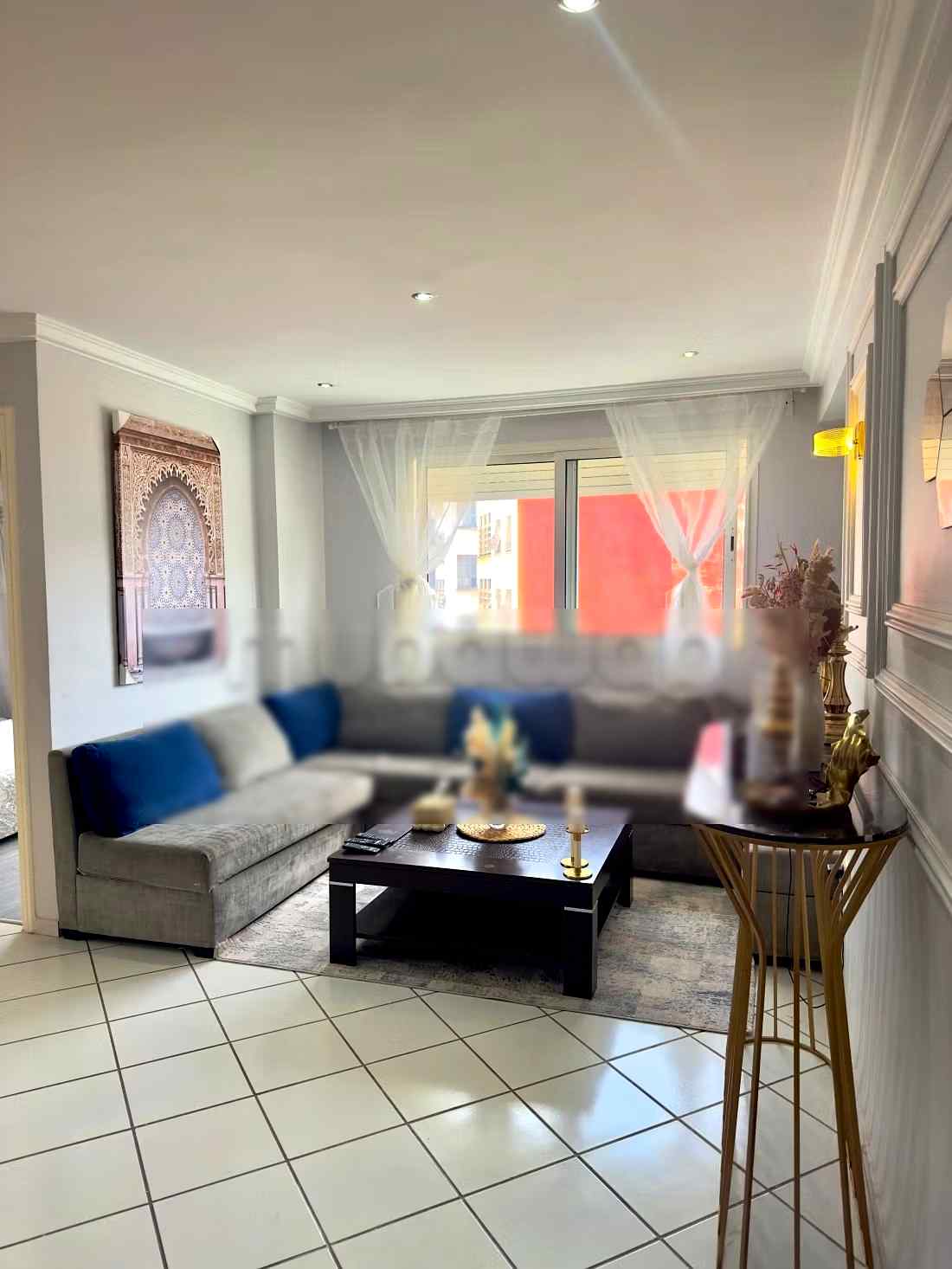 Location d'un appartement à Bourgogne Est. Superficie 55 m². Salon traditionnel marocain, résidence sécurisée - Photo 19